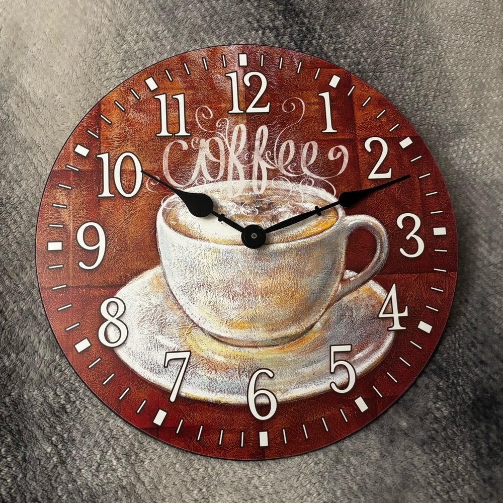 Coffee Cup Wall Clock